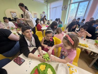 " Моето цвете"- творческо ателие в 1 " Б" група  2