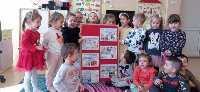 " Седмица на здравето" в 1"А" група  5