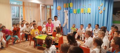 Открит урок по карате и английски език-трета и четвърта група  14