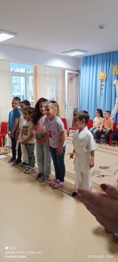 Открит урок по карате и английски език-трета и четвърта група  4