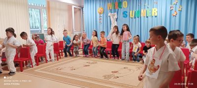 Открит урок по карате и английски език-трета и четвърта група  7